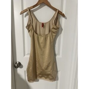 Spanx Shapewear Open Chest Beige Large